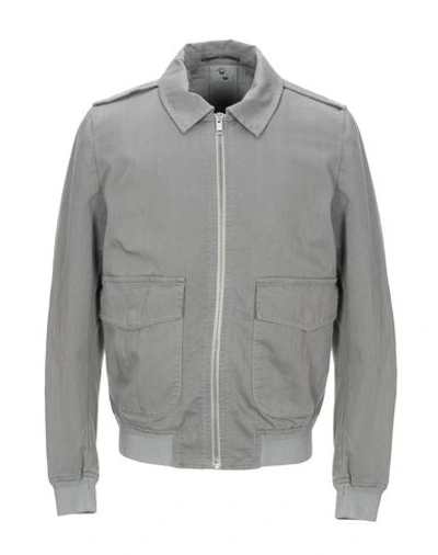 Shop Dondup Jackets In Grey