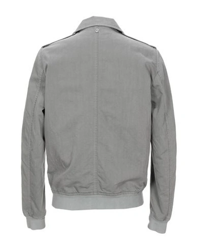 Shop Dondup Jackets In Grey