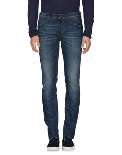 Shop Aglini Jeans In Blue