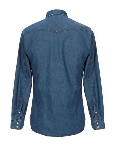 Alessandro Gherardi Denim Shirt In Blue