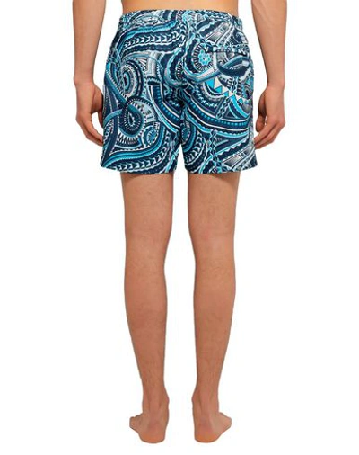 Shop Thorsun Swim Shorts In Dark Blue