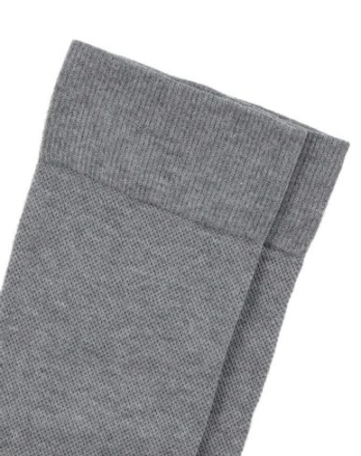 Shop Ermenegildo Zegna Short Socks In Grey