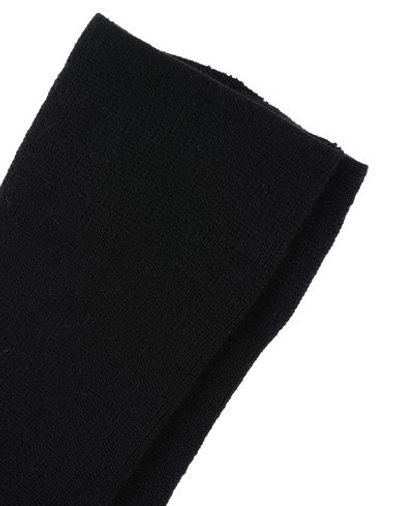 Shop Maison Margiela Short Socks In Black