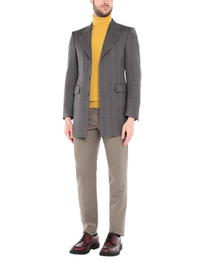 Shop Gucci Blazer In Dove Grey