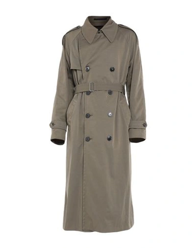 Shop Dries Van Noten Full-length Jacket In Military Green