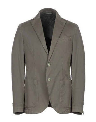Shop Manuel Ritz Suit Jackets In Military Green