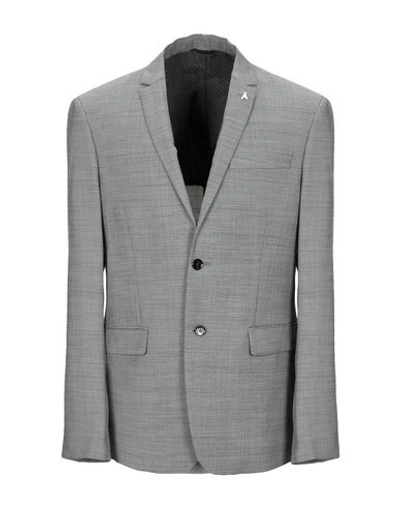 Shop Patrizia Pepe Suit Jackets In Grey