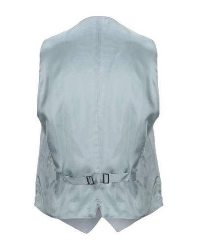 Shop Canali Suit Vest In Light Grey