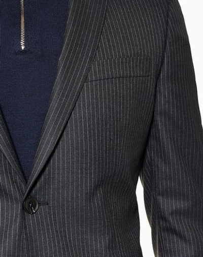 Shop Topman Suit Jackets In Dark Blue