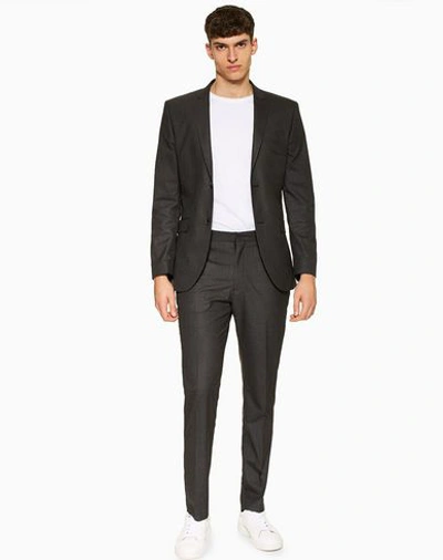Shop Topman Suit Jackets In Grey