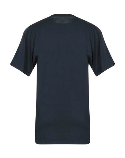 Shop Vans Mn  Classic Man T-shirt Midnight Blue Size L Cotton