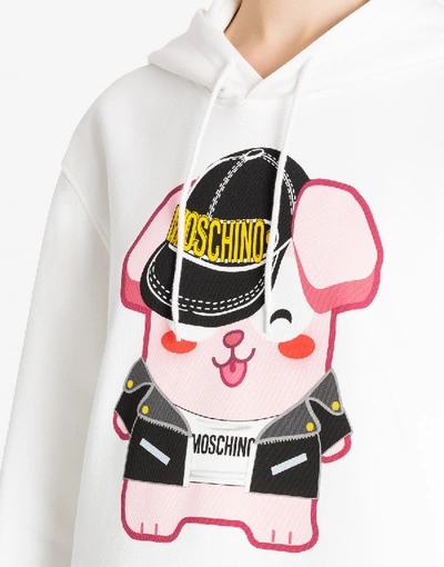 Shop Moschino Sweatshirt Freezer Bunny The Sims X  Capsule In White