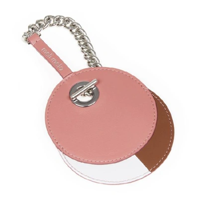 Shop Meli Melo Bag Charm Daphne & White & Tan