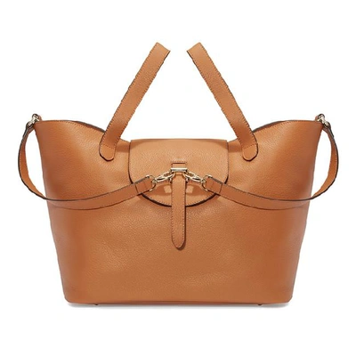 Shop Meli Melo Thela Tan Brown Leather Tote Bag For Women