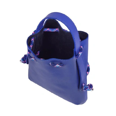 Shop Meli Melo Briony Mini Backpack Majorelle Blue Leather Bag For Women