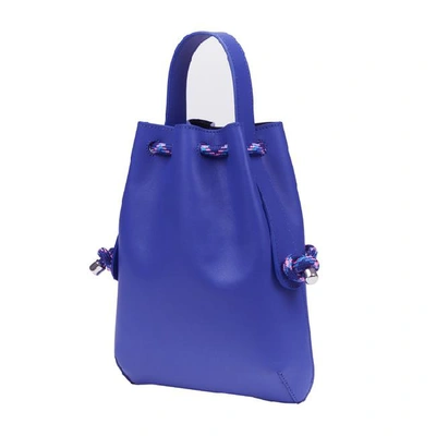 Shop Meli Melo Briony Mini Backpack Majorelle Blue Leather Bag For Women