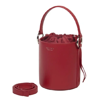 Meli Melo Santina Mini Bucket Bag Red