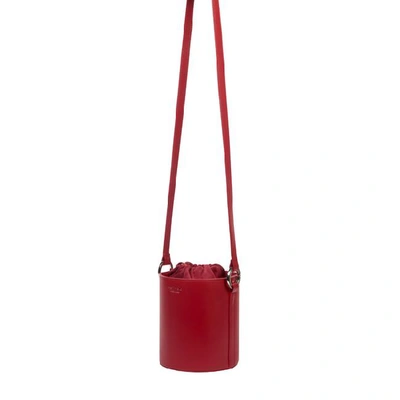 Shop Meli Melo Santina Mini Bucket Bag Red