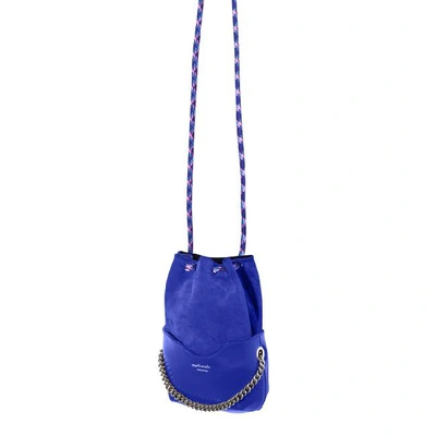 Shop Meli Melo Hetty Majorelle Blue Leather Cross Body Bag For Women
