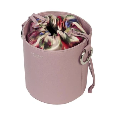 Shop Meli Melo Santina Mini Bucket Bag Dusty Pink