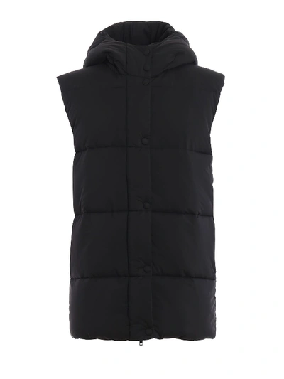 Shop Givenchy Padded Waistcoat In Black