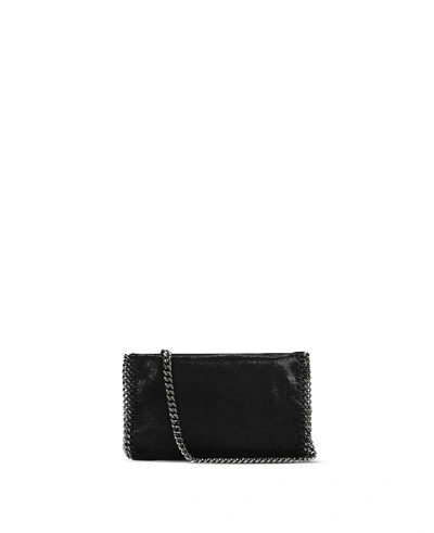 Shop Stella Mccartney Black Falabella Shoulder Bag