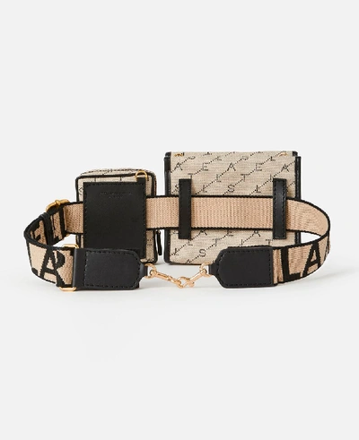 Shop Stella Mccartney Belt Bag In Beige