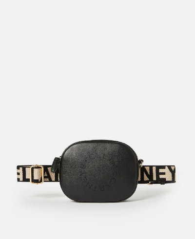 Shop Stella Mccartney Stella Logo Belt Bag In Black