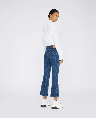 Shop Stella Mccartney Blue The Skinny Kick