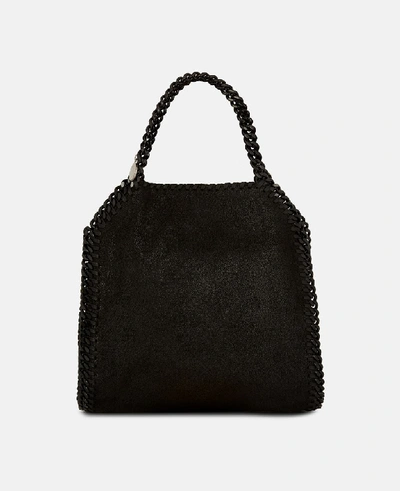 Shop Stella Mccartney Black Falabella Mini Tote