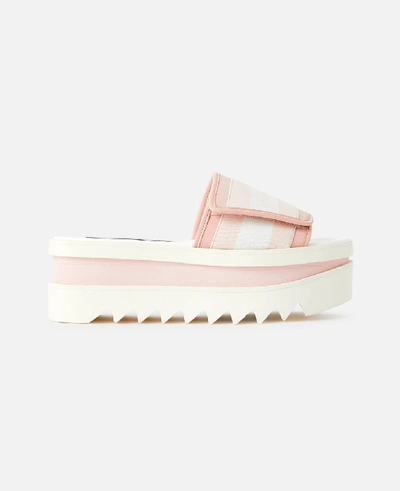 Shop Stella Mccartney Sneak-elyse Slides