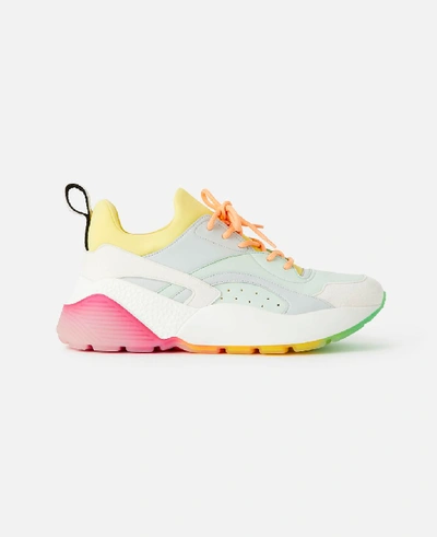 Shop Stella Mccartney Eclypse Pastel Sneaker In Multicolored