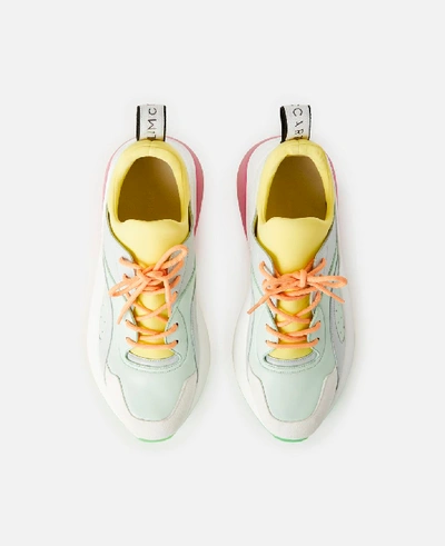 Shop Stella Mccartney Eclypse Pastel Sneaker In Multicolored