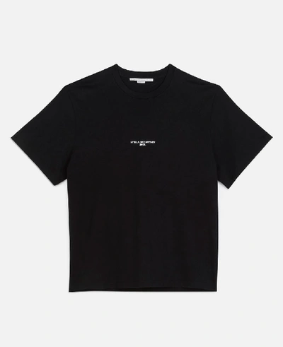 Shop Stella Mccartney 2001. Boxy T-shirt In Black