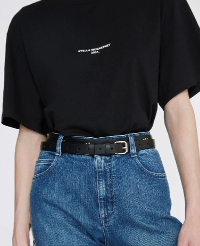 Stella Mccartney Cotton T-shirt In Black