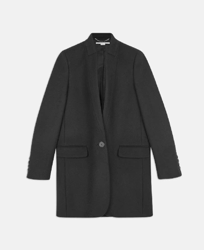 Shop Stella Mccartney Black Bryce Coat