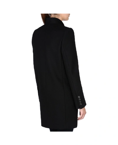 Shop Stella Mccartney Black Bryce Coat