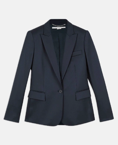 Shop Stella Mccartney Ingrid Jacket In Blue Black