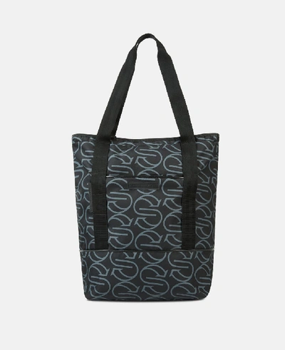 Shop Stella Mccartney Eco Nylon Tote Bag In Black