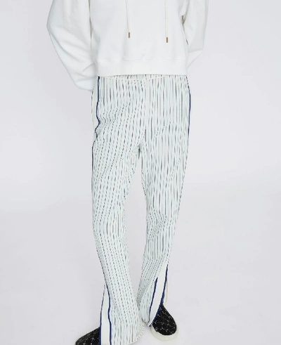 Shop Stella Mccartney Multicolour Micro Stripe Trousers