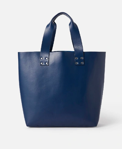Shop Stella Mccartney Stella Tote Bag In Blue