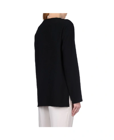 Stella Mccartney Arlesa Stretch-crepe Top In Black