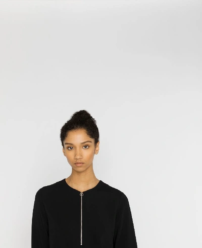 Stella Mccartney Arlesa Stretch-crepe Top In Black