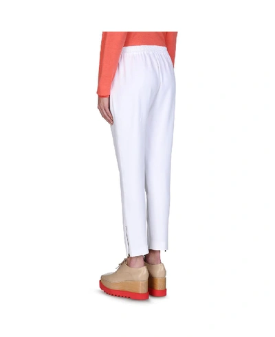 Shop Stella Mccartney Tamara Trousers In White