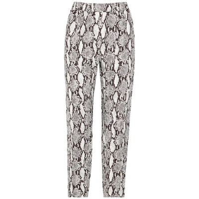 Shop A.l.c Elijah Snake-print Trousers