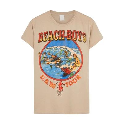 Shop Madeworn Beach Boys U.s. '80 Tour Cotton T-shirt In Multicoloured