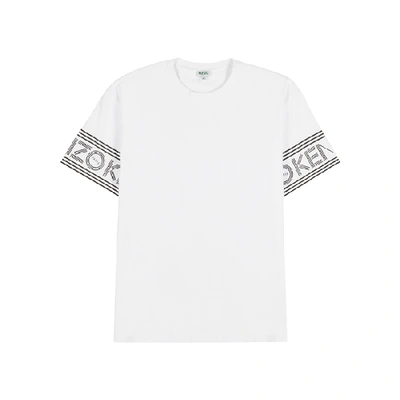 Kenzo White Logo Sport T-shirt