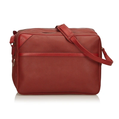 Shop Pre-owned Louis Vuitton Red Shoulder Bag