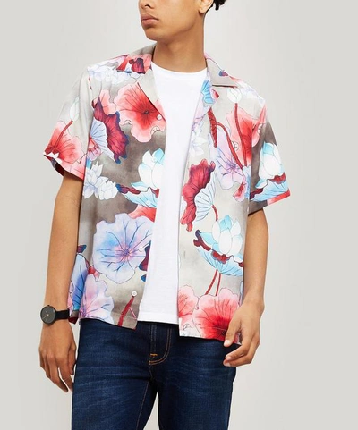 Saturdays Nyc Multicolor Canty Short Sleeve Shirt In Vividlotusp