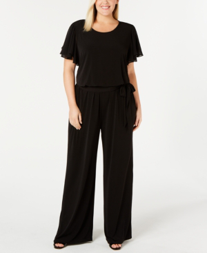 calvin klein plus size jumpsuits
